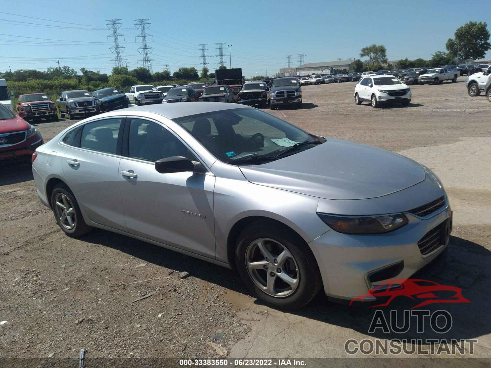 CHEVROLET MALIBU 2016 - 1G1ZC5ST8GF258141