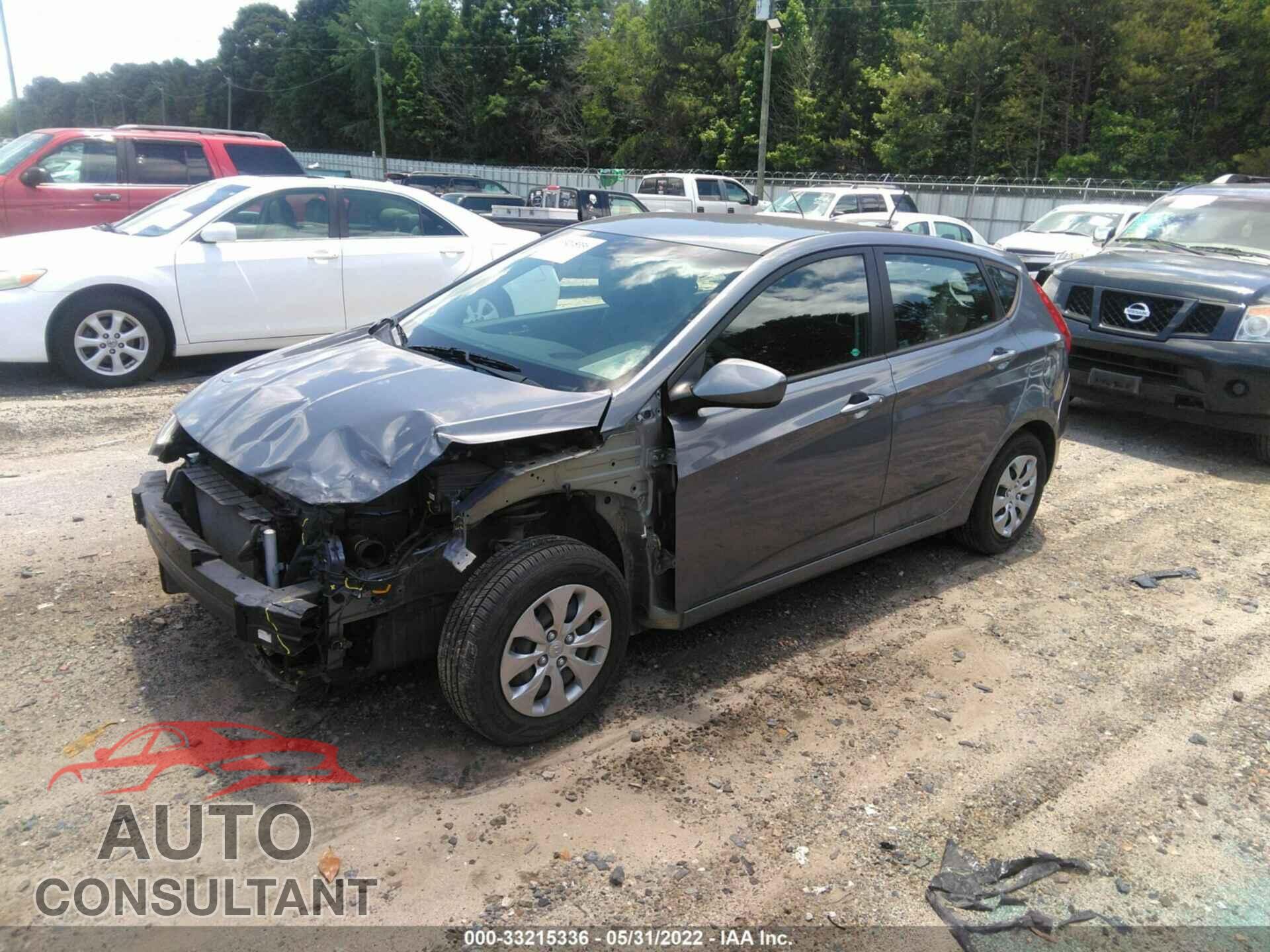 HYUNDAI ACCENT 2017 - KMHCT5AE2HU305480