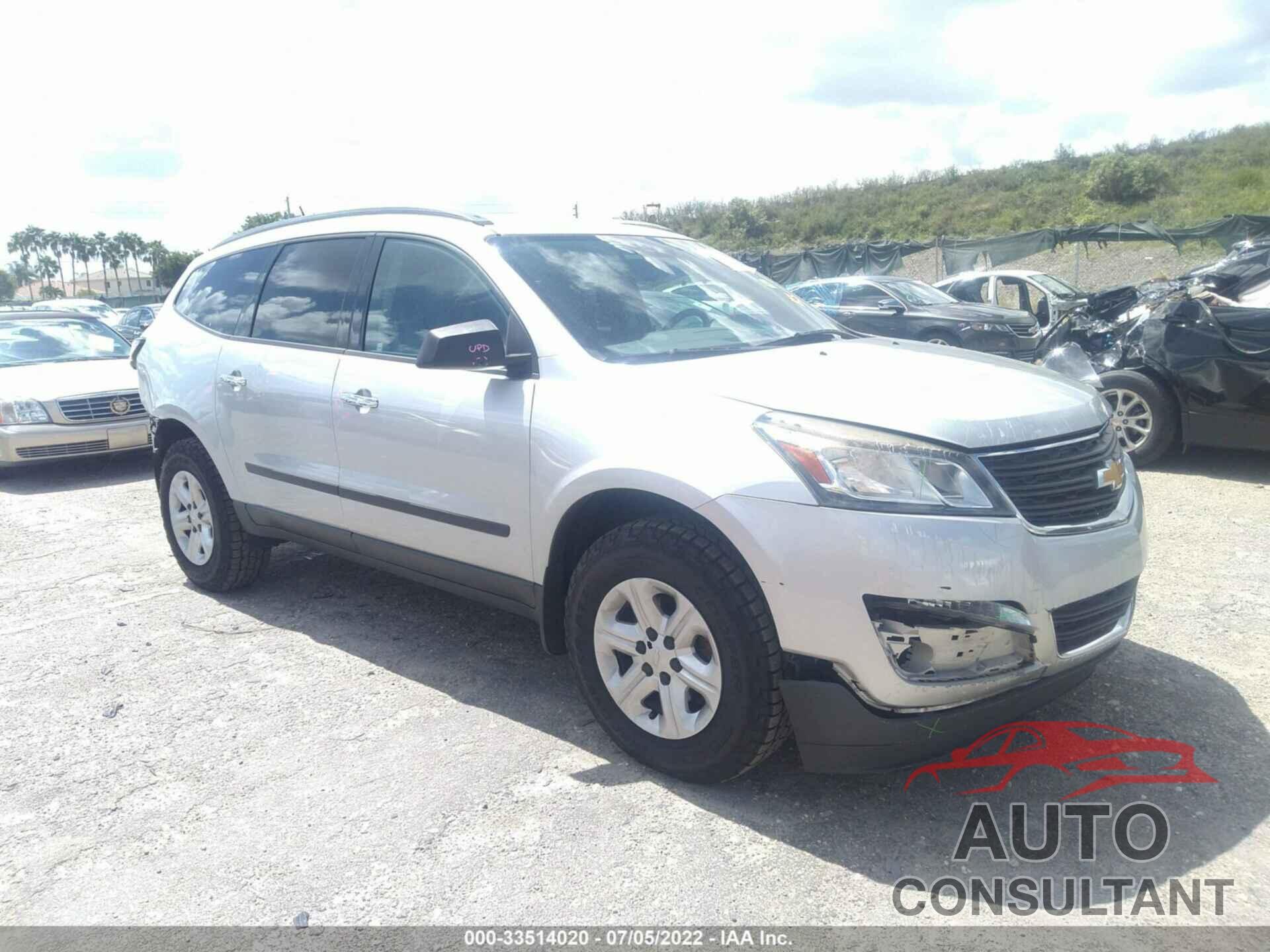 CHEVROLET TRAVERSE 2016 - 1GNKRFED4GJ251161