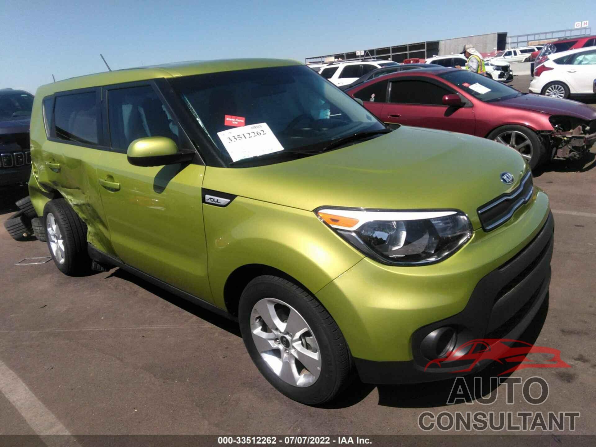 KIA SOUL 2018 - KNDJN2A22J7905298