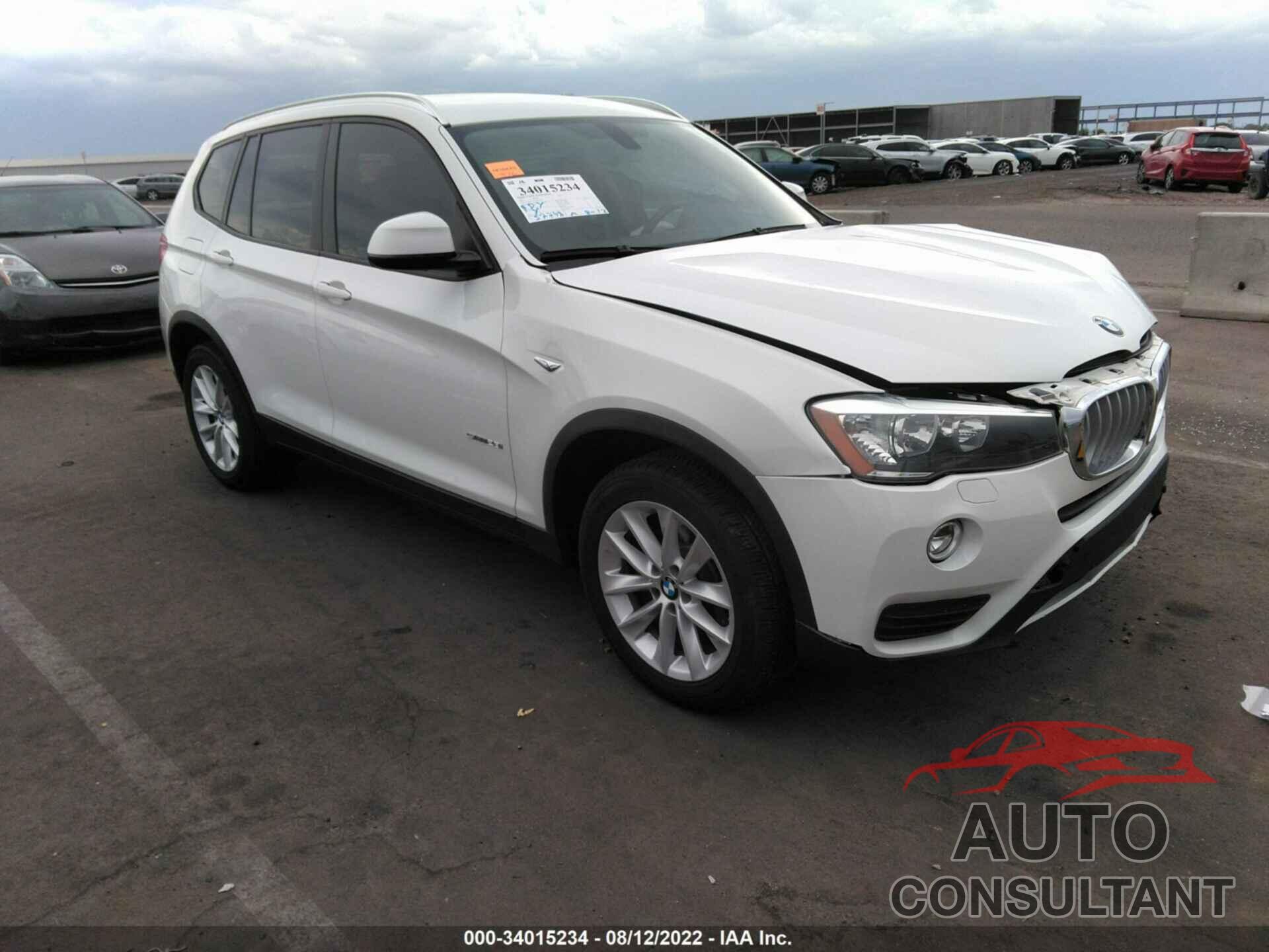 BMW X3 2017 - 5UXWZ7C50H0T43935