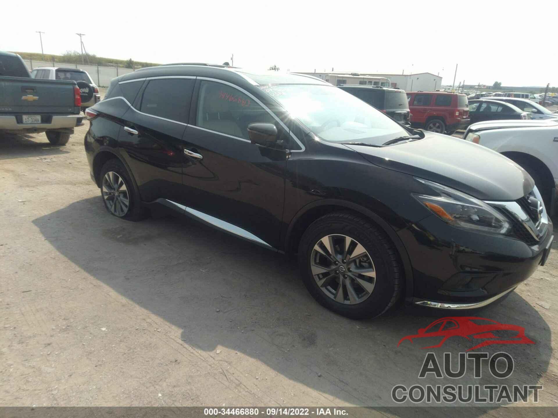 NISSAN MURANO 2018 - 5N1AZ2MH5JN160350