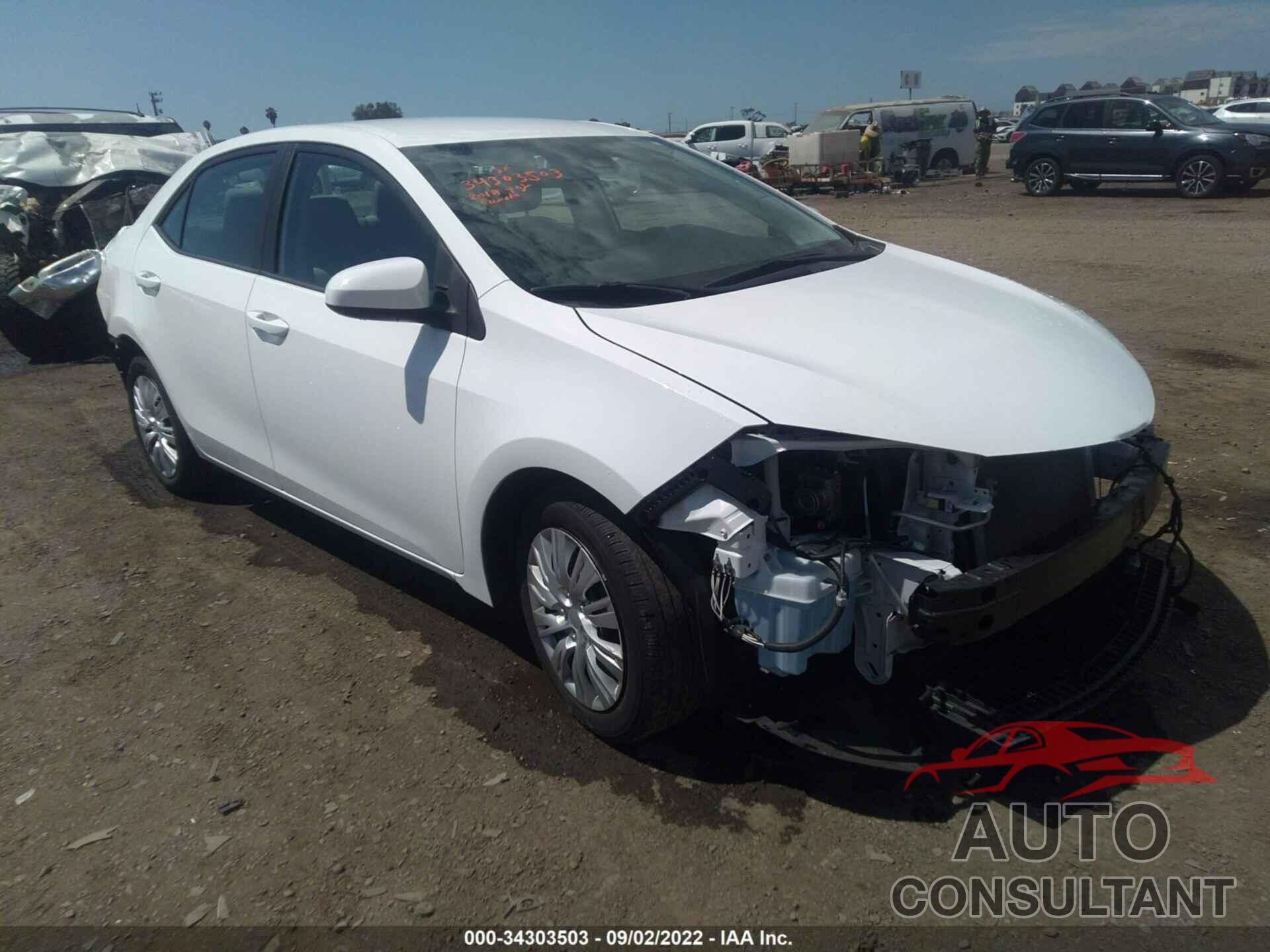 TOYOTA COROLLA 2018 - 2T1BURHE8JC068006
