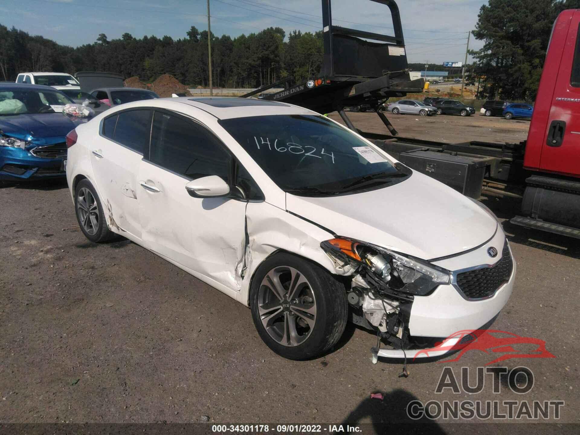 KIA FORTE 2016 - KNAFZ4A82G5479821