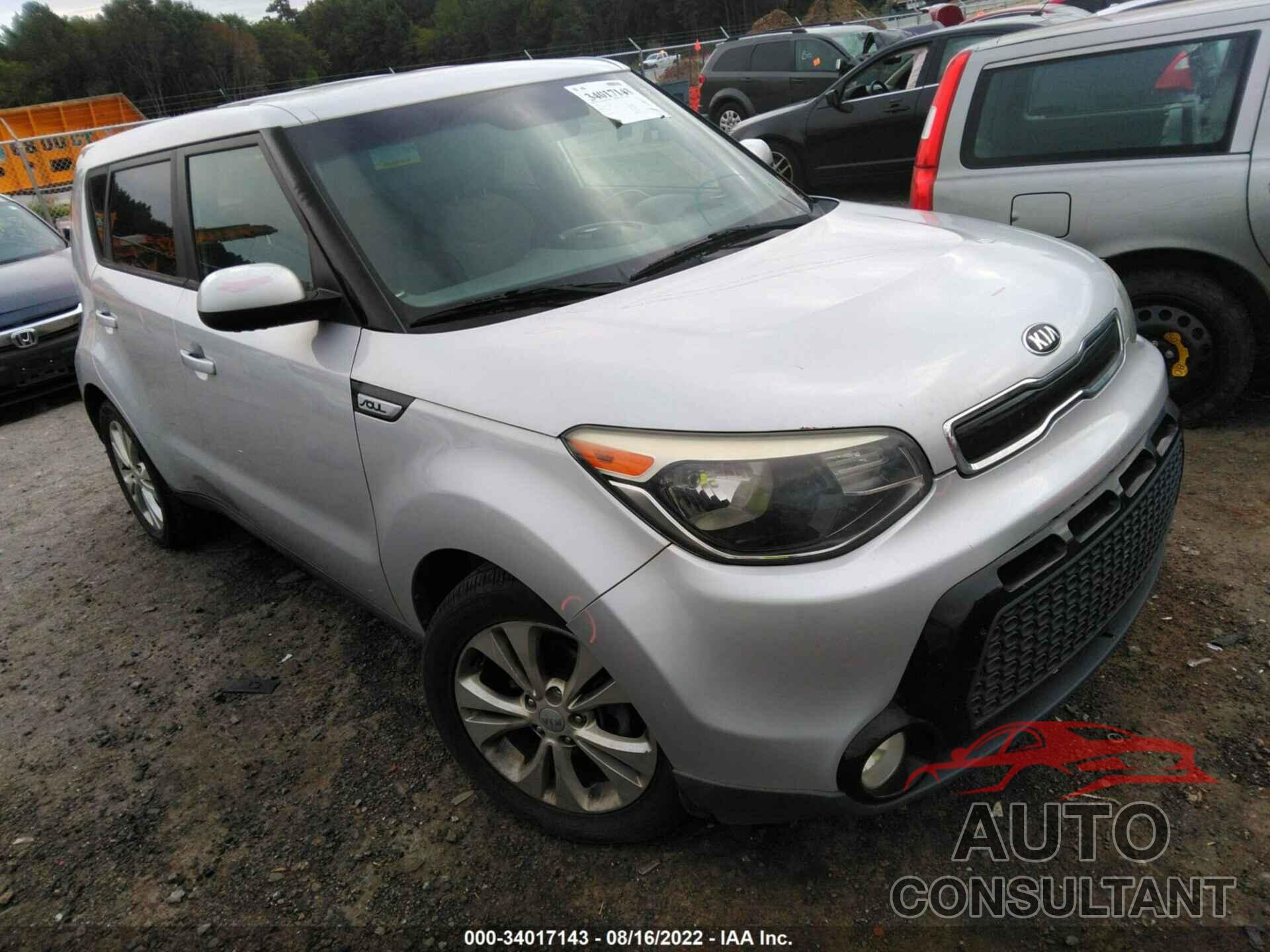 KIA SOUL 2016 - KNDJP3A55G7818742