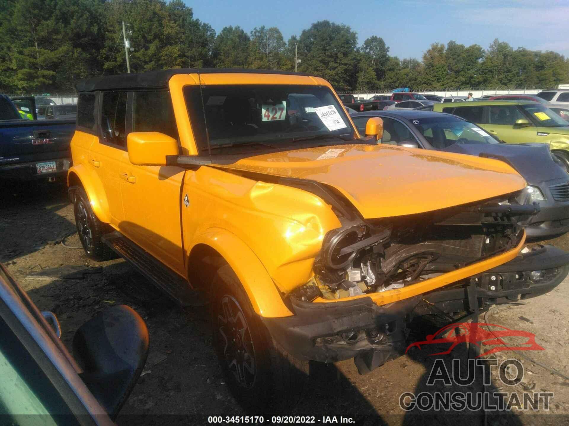 FORD BRONCO 2021 - 1FMEE5BP2MLA74129