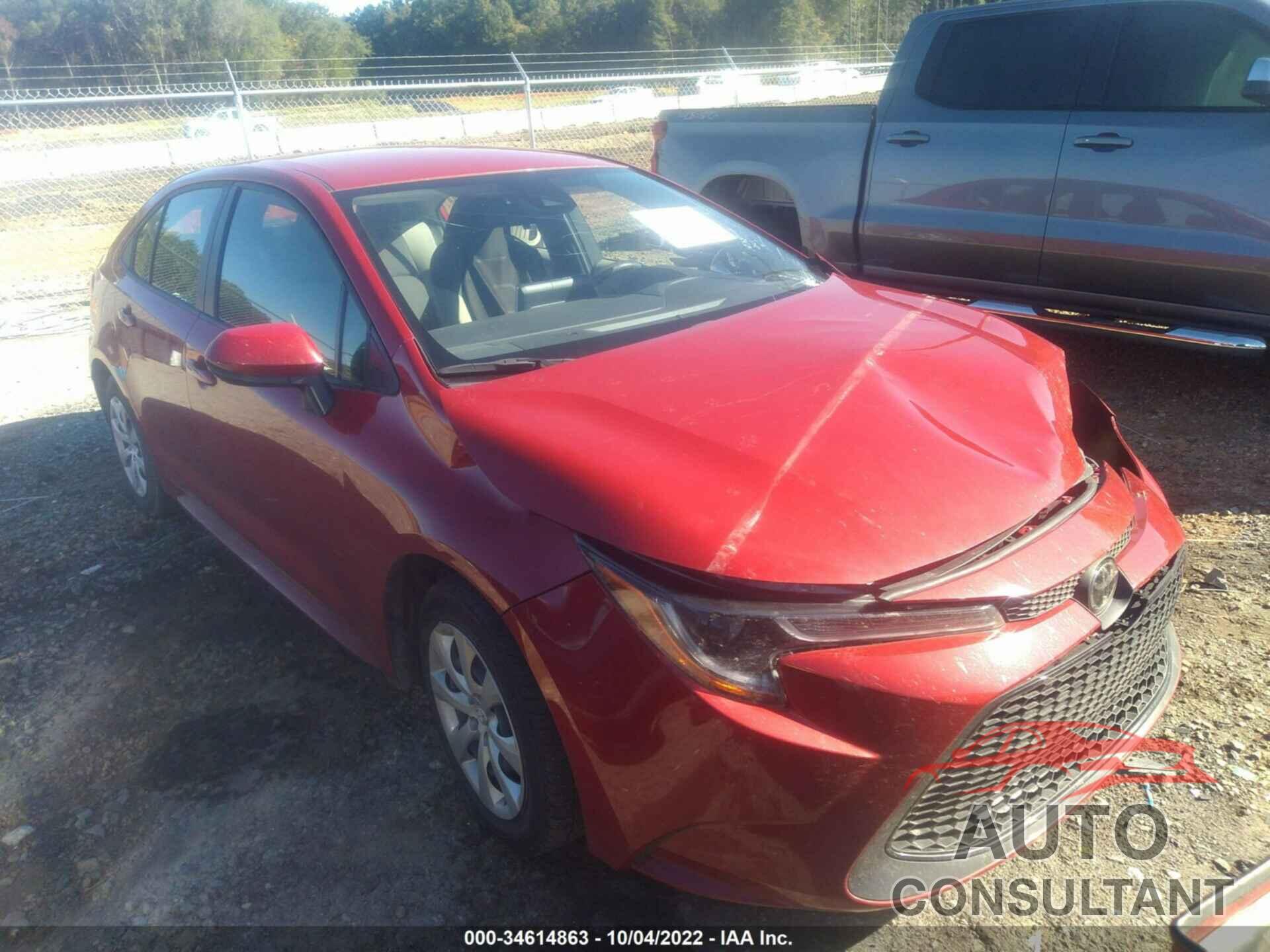 TOYOTA COROLLA 2021 - JTDEPMAE8MJ161408