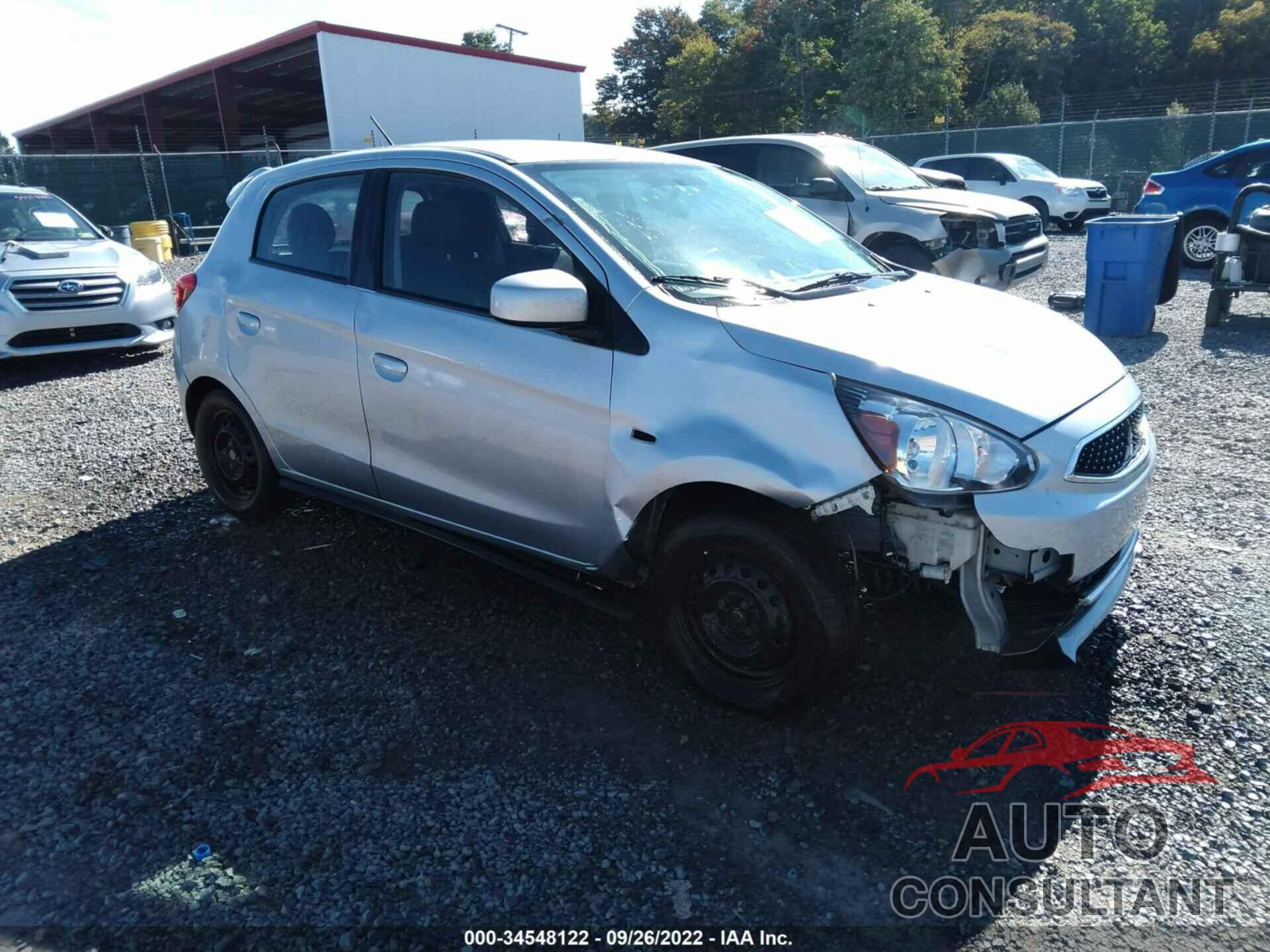 MITSUBISHI MIRAGE 2017 - ML32A3HJ6HH018488