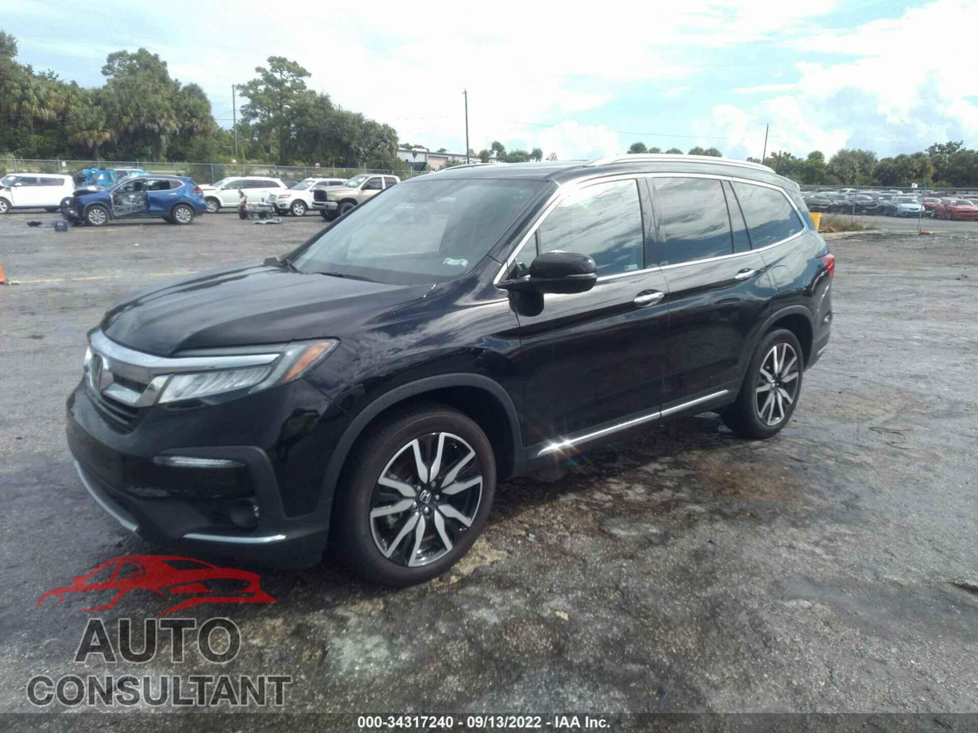 HONDA PILOT 2021 - 5FNYF5H61MB038416