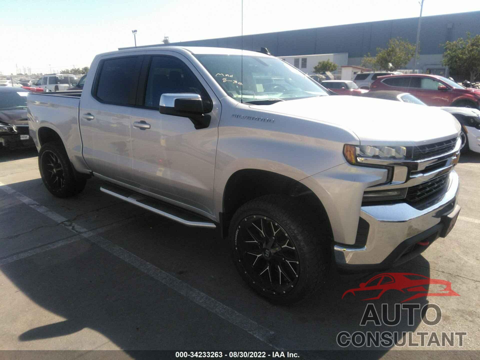 CHEVROLET SILVERADO 1500 2020 - 3GCPWCED7LG350722