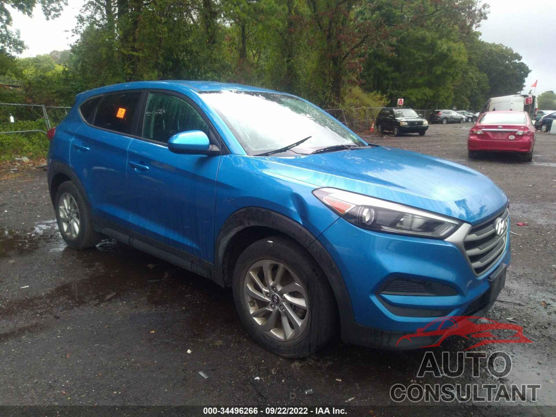 HYUNDAI TUCSON 2018 - KM8J2CA49JU699569