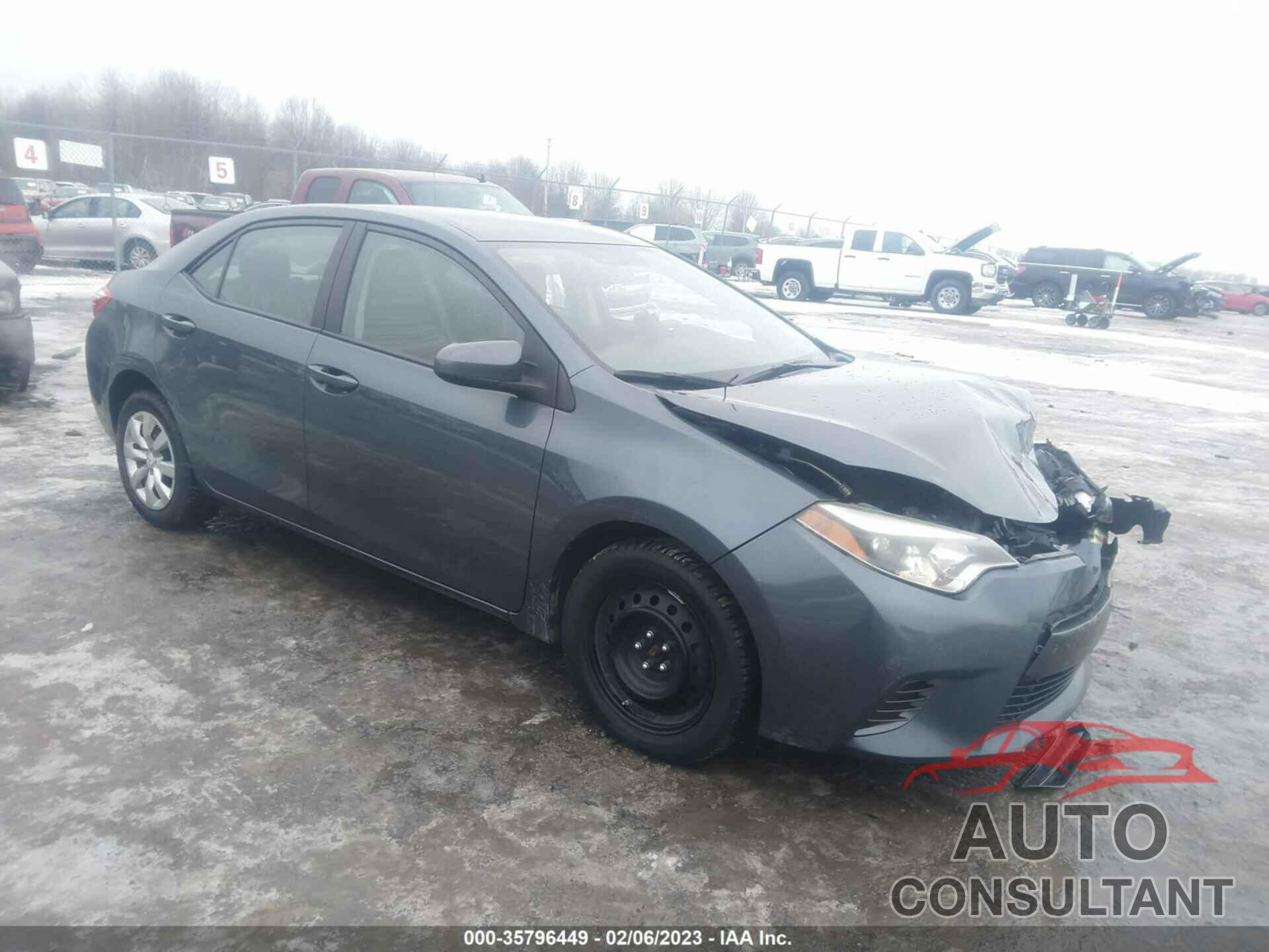 TOYOTA COROLLA 2016 - 2T1BURHE2GC614064