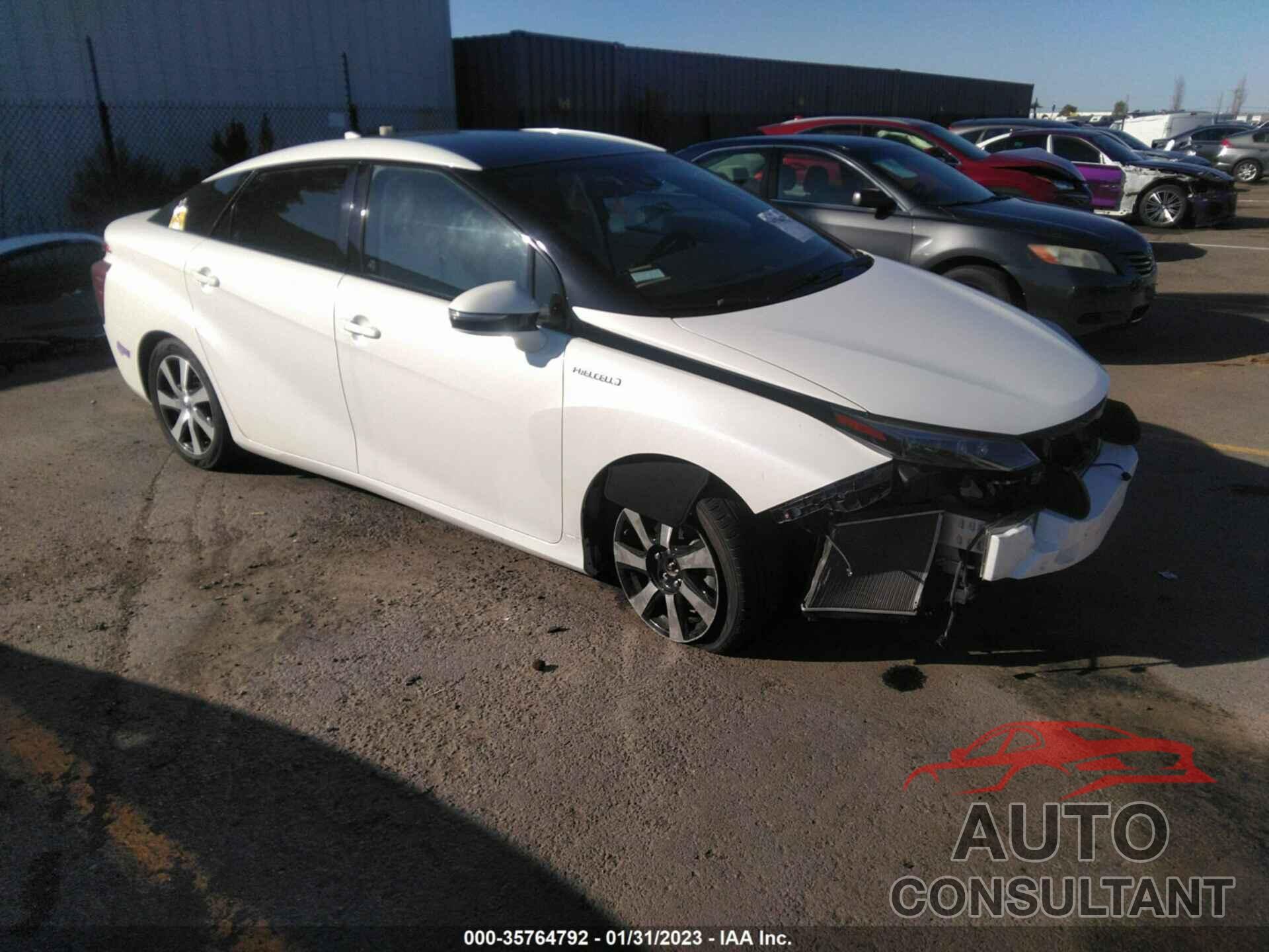 TOYOTA MIRAI 2019 - JTDBVRBD0KA006148