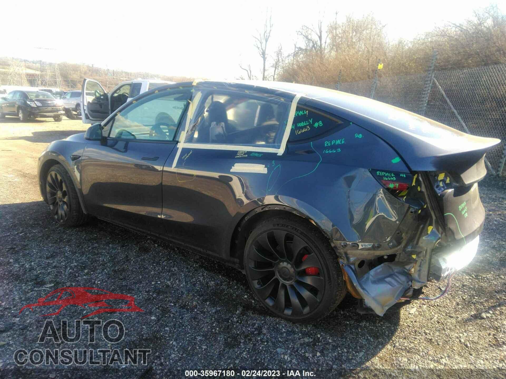 TESLA MODEL Y 2022 - 7SAYGDEF9NF513259