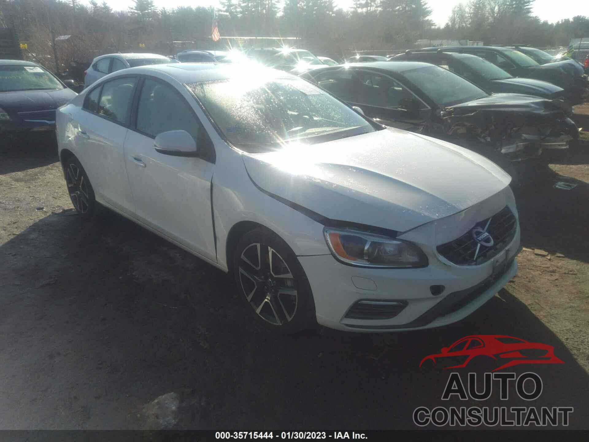 VOLVO S60 2018 - YV140MTL2J2450408