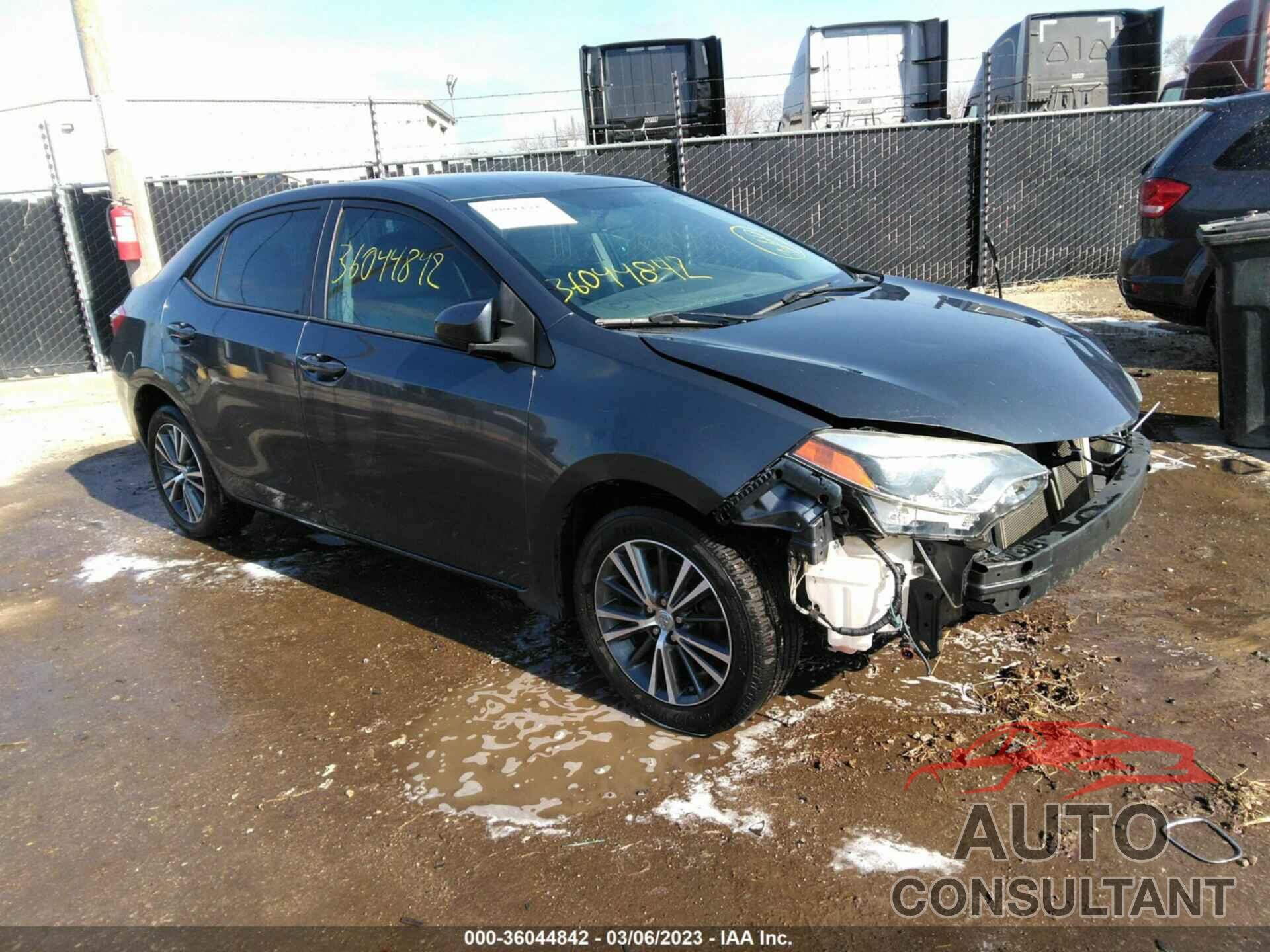 TOYOTA COROLLA 2016 - 5YFBURHE8GP456538