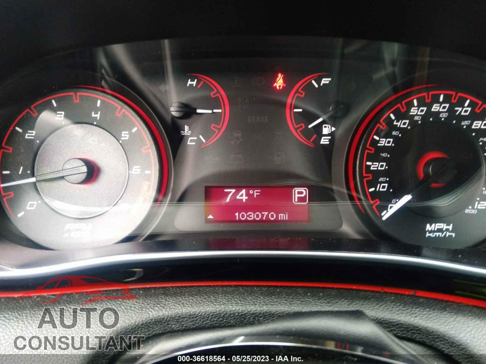 DODGE DART 2015 - 1C3CDFBB5FD123057