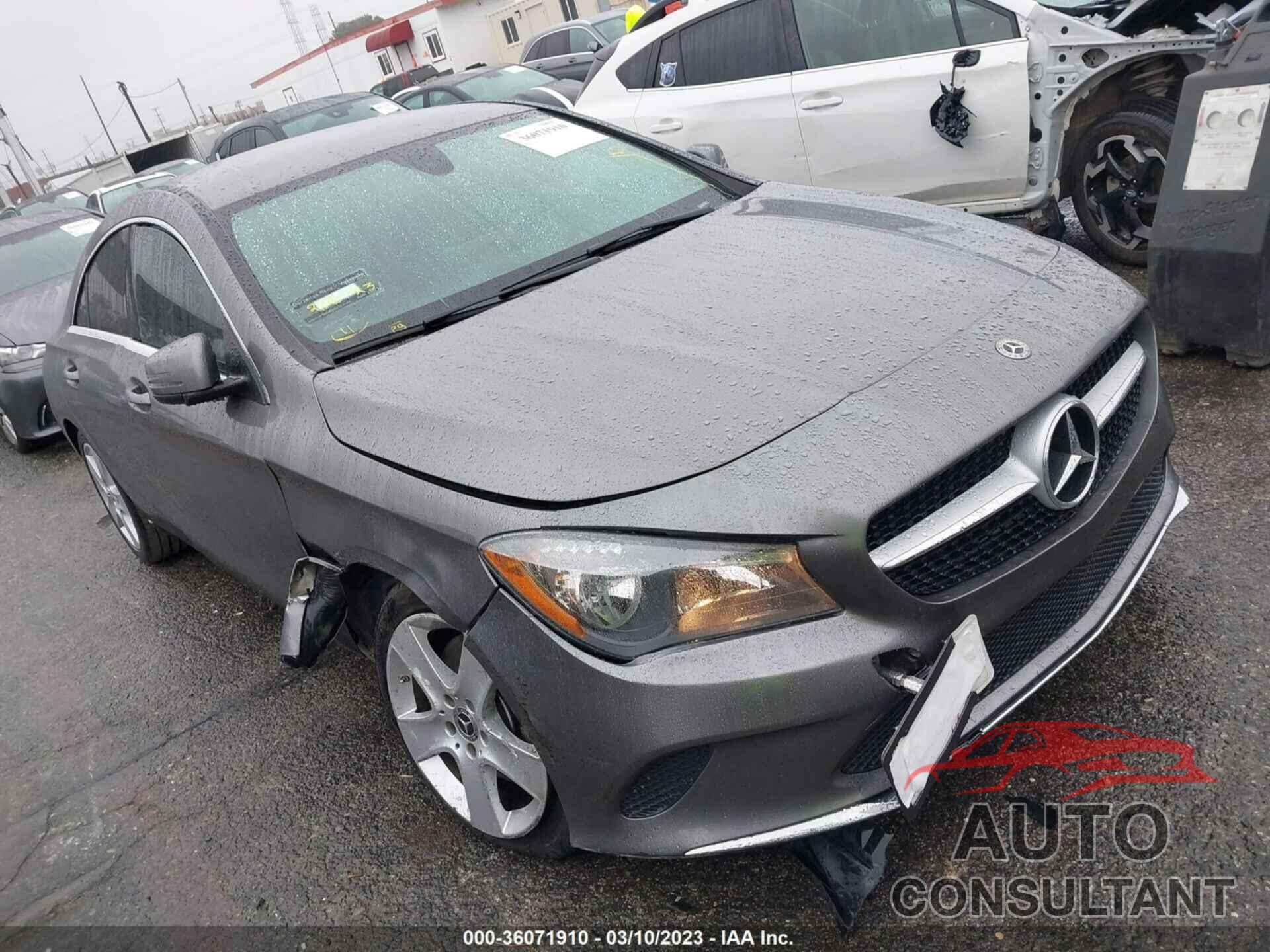 MERCEDES-BENZ CLA 2018 - WDDSJ4EBXJN581279
