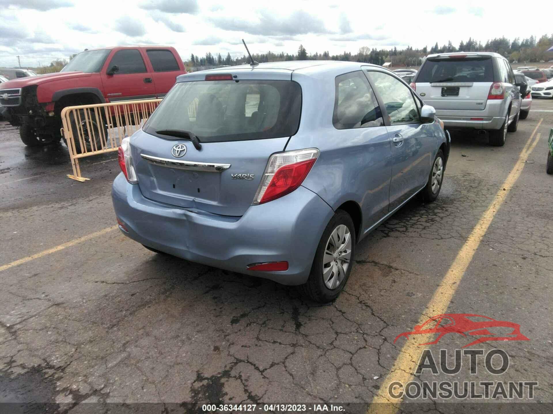 TOYOTA YARIS 2013 - JTDJTUD33DD565641