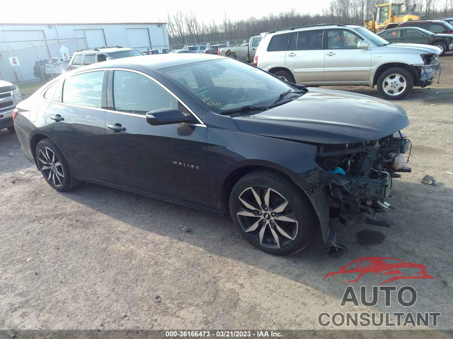 CHEVROLET MALIBU 2017 - 1G1ZE5ST6HF284491