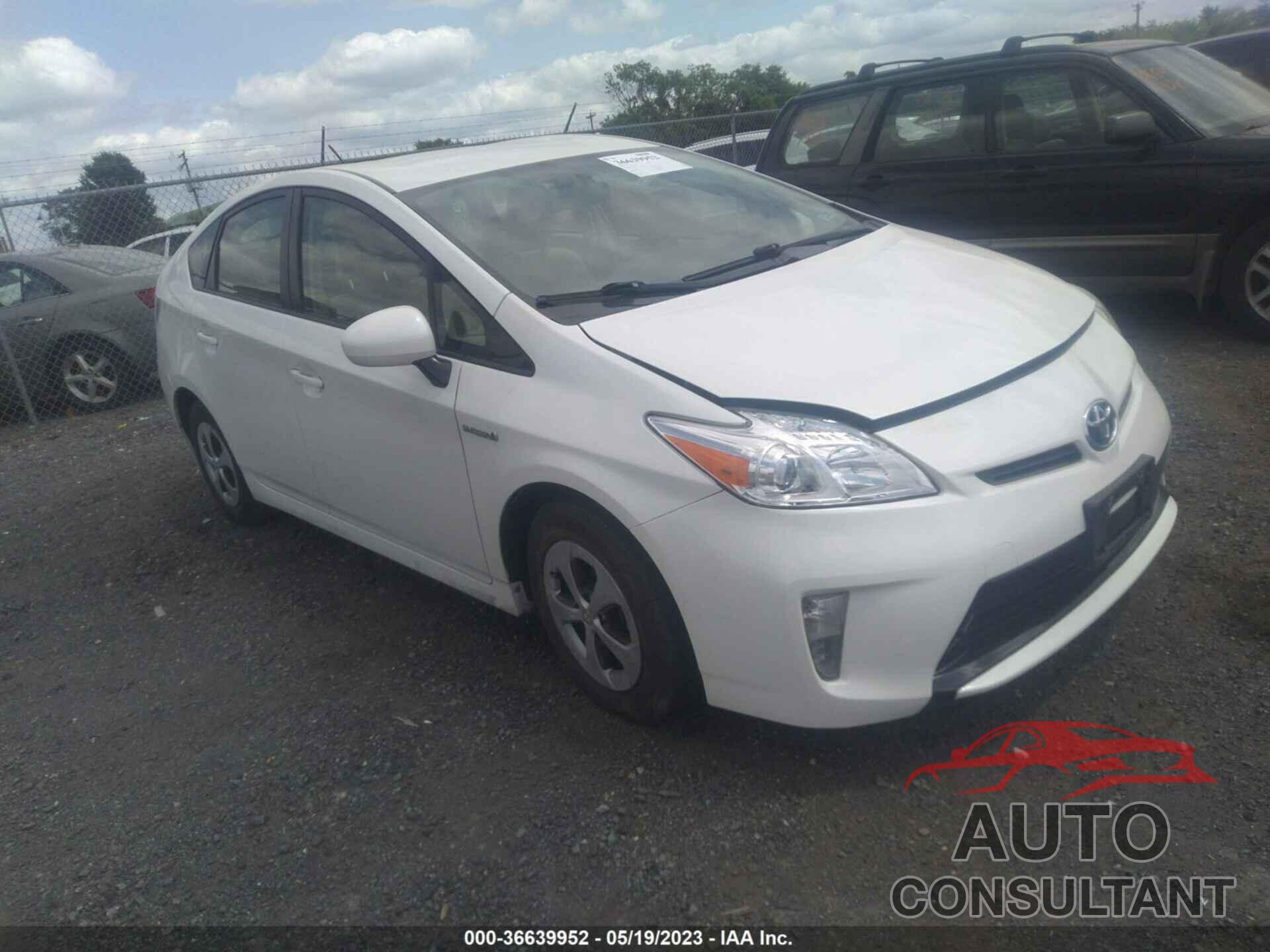 TOYOTA PRIUS 2015 - JTDKN3DU0F0431522