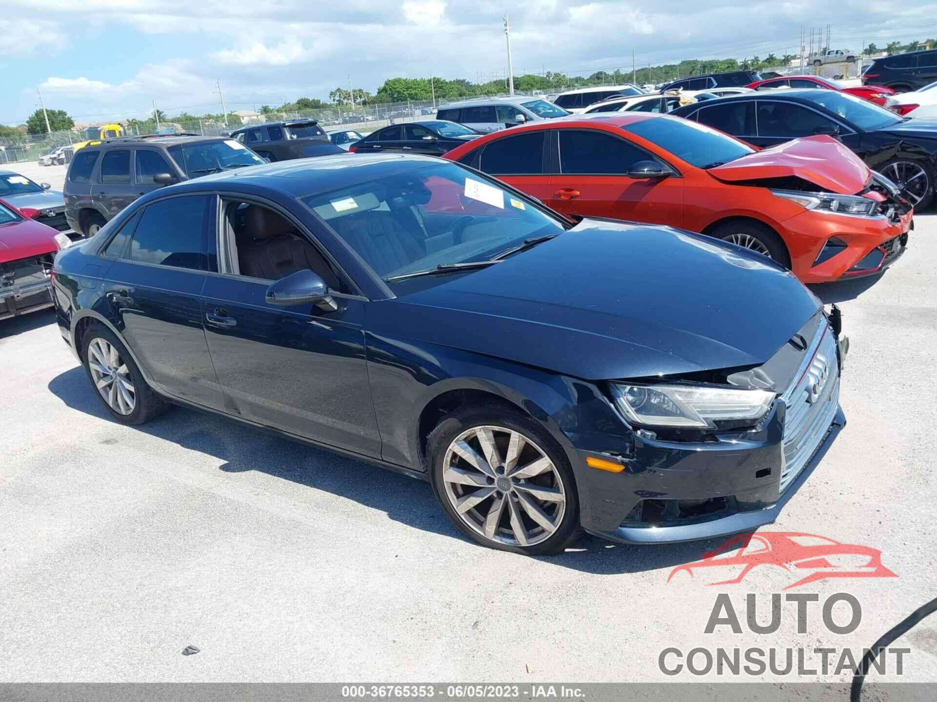 AUDI A4 2017 - WAUGMAF43HN046324