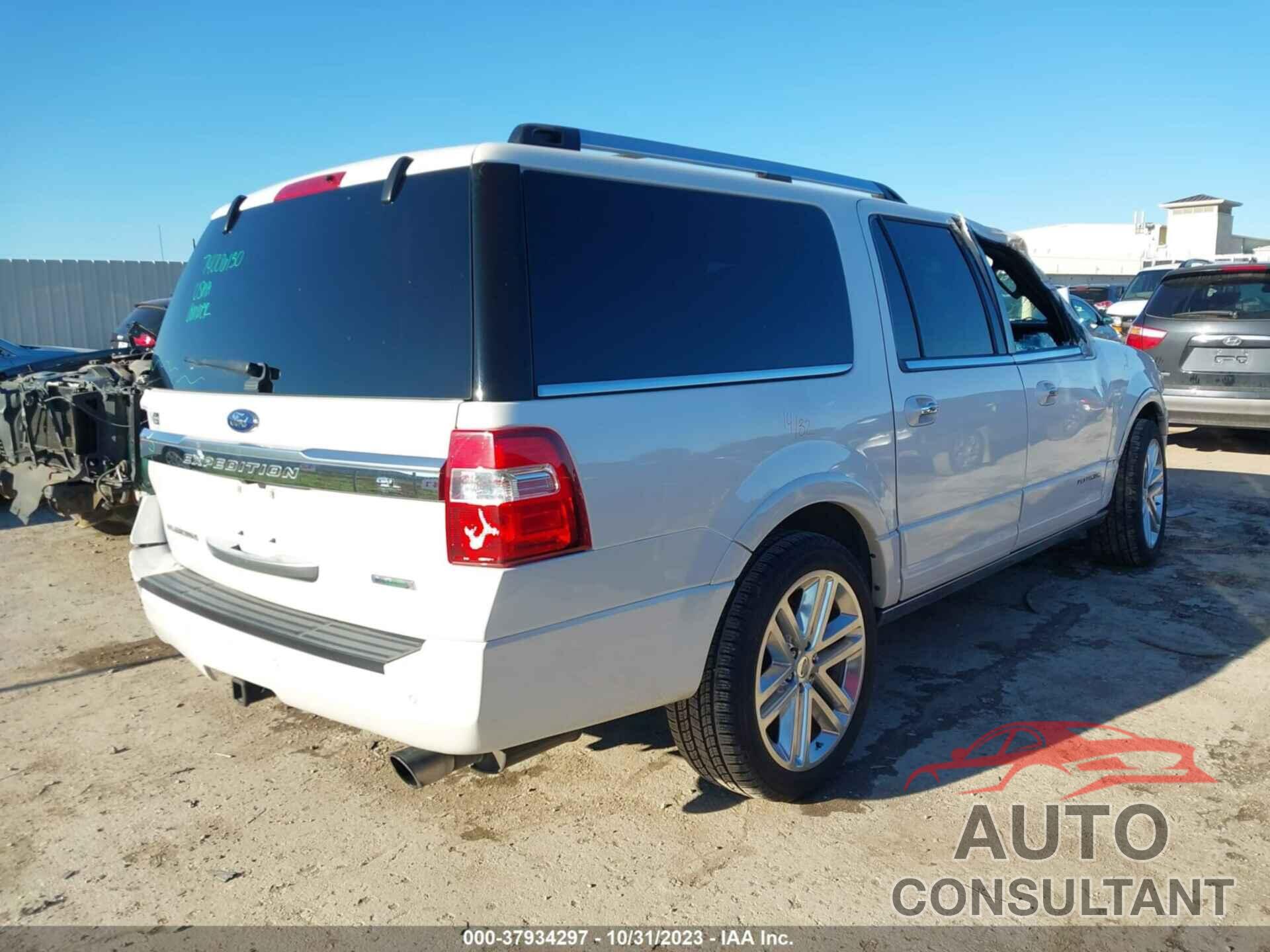 FORD EXPEDITION EL 2017 - 1FMJK1MT3HEA09469