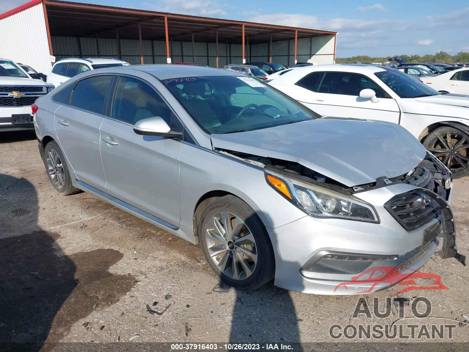 HYUNDAI SONATA 2016 - 5NPE34AFXGH278909