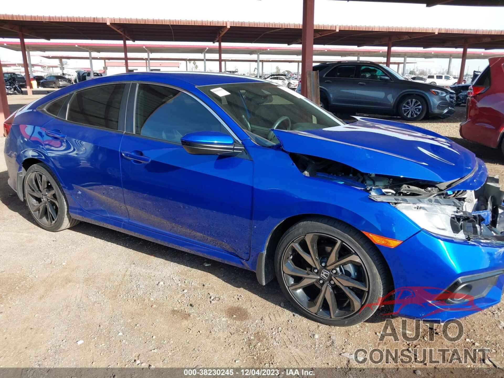 HONDA CIVIC 2020 - 19XFC2F80LE006158