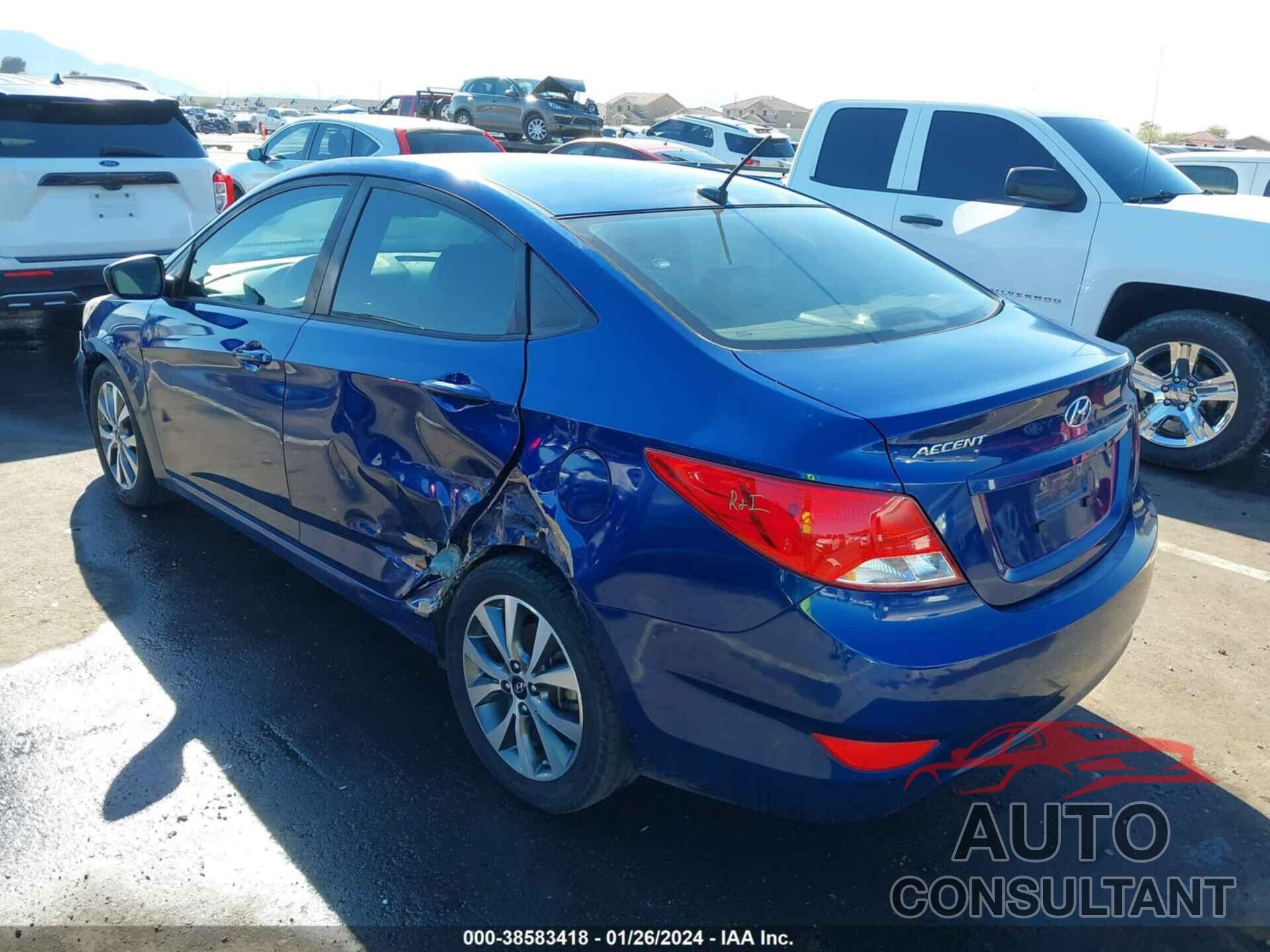 HYUNDAI ACCENT 2017 - KMHCT4AE2HU250877