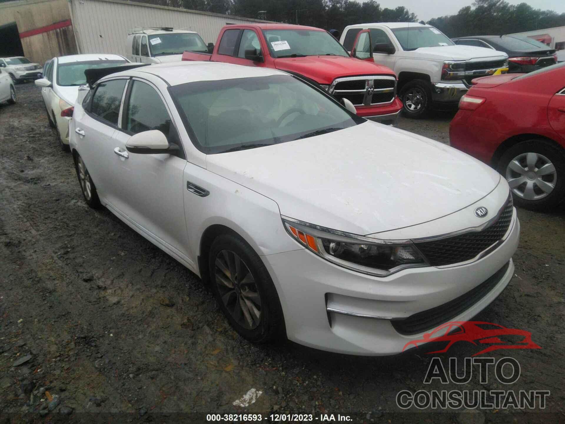 KIA OPTIMA 2018 - 5XXGT4L30JG257047