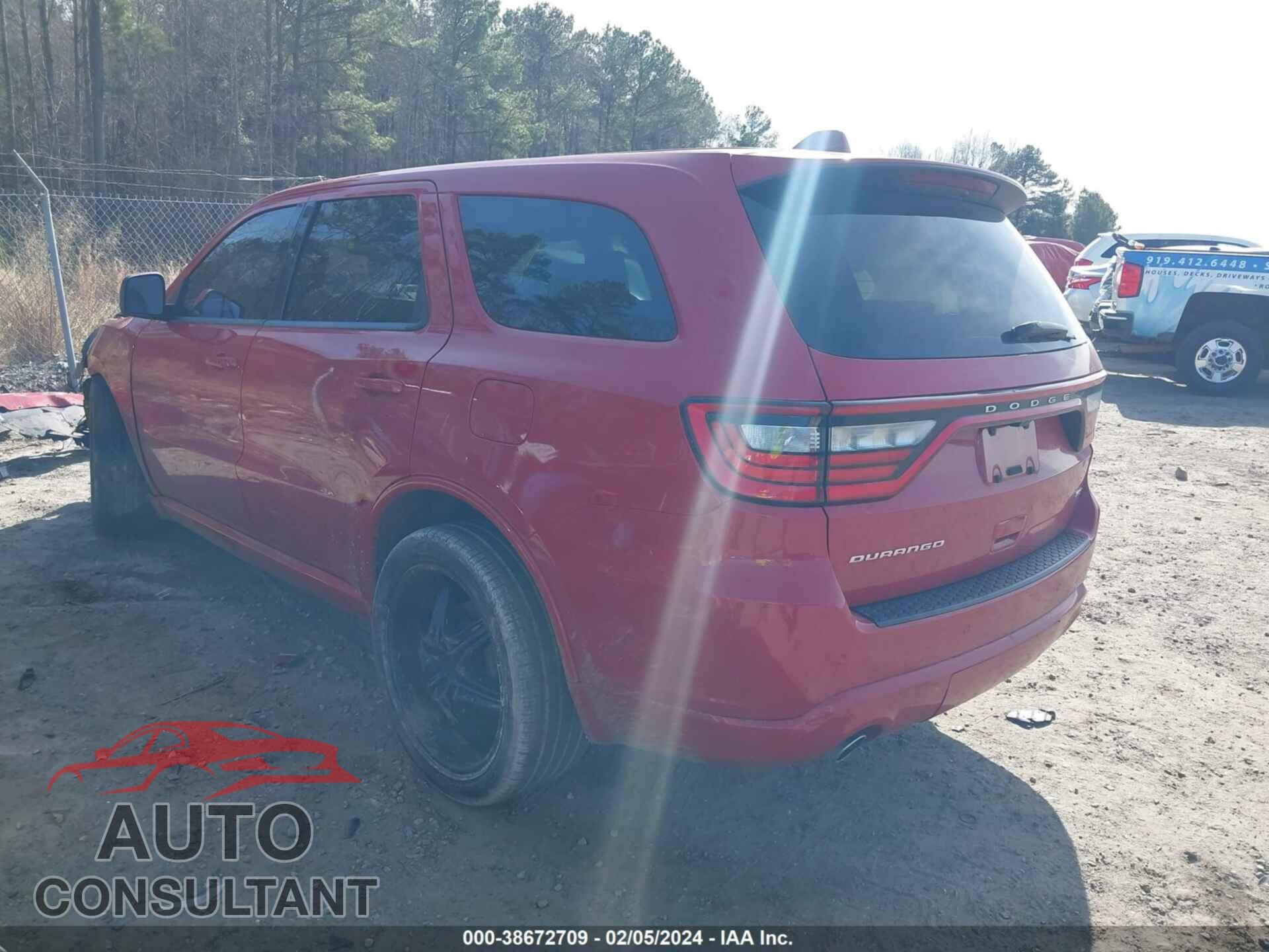 DODGE DURANGO 2021 - 1C4RDHDG4MC602227