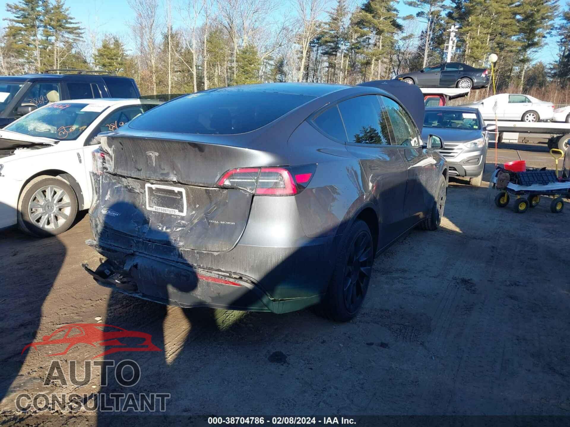 TESLA MODEL Y 2021 - 5YJYGDEE3MF065524