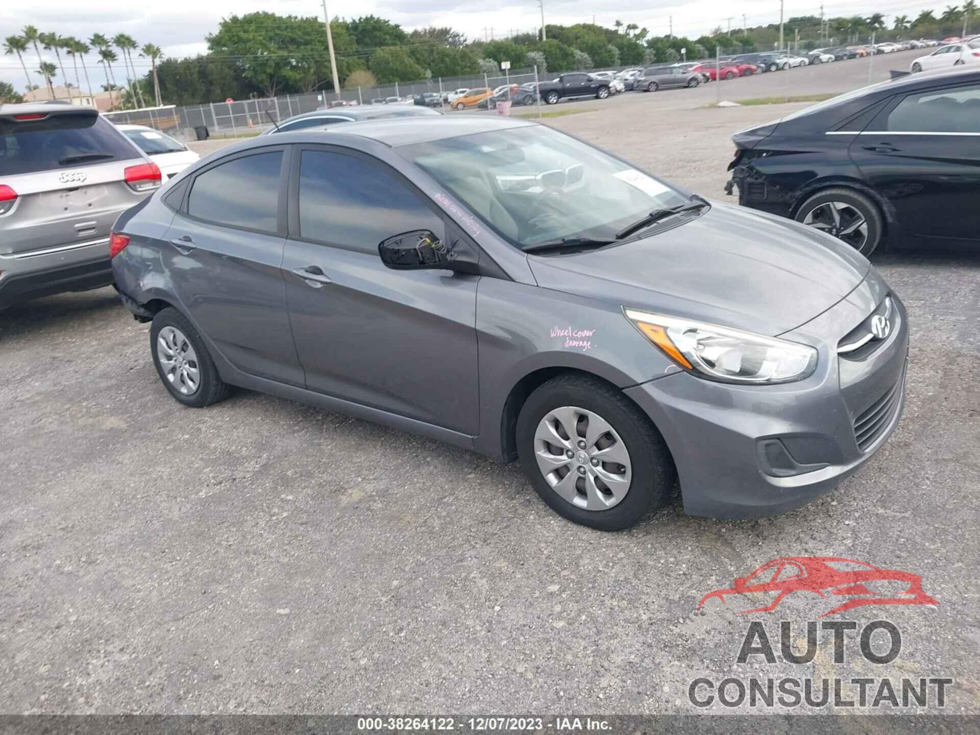 HYUNDAI ACCENT 2016 - KMHCT4AE6GU157181