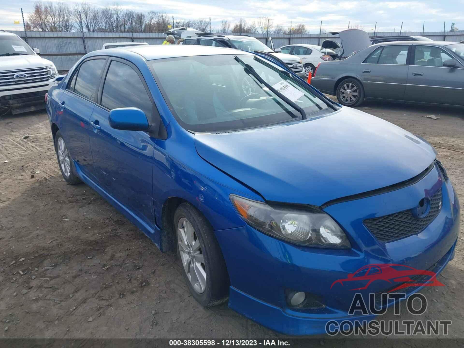 TOYOTA COROLLA 2010 - 2T1BU4EE1AC506405