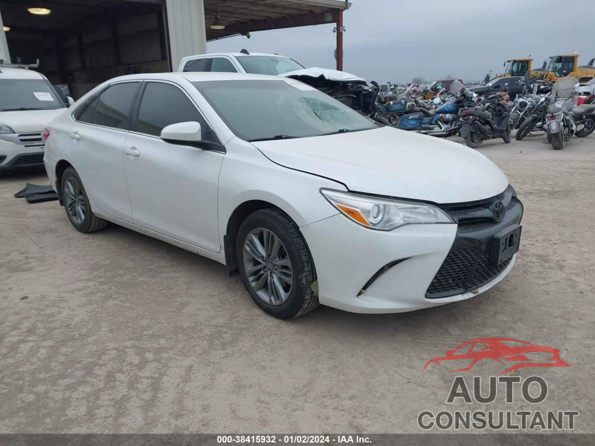 TOYOTA CAMRY 2017 - 4T1BF1FK7HU305727