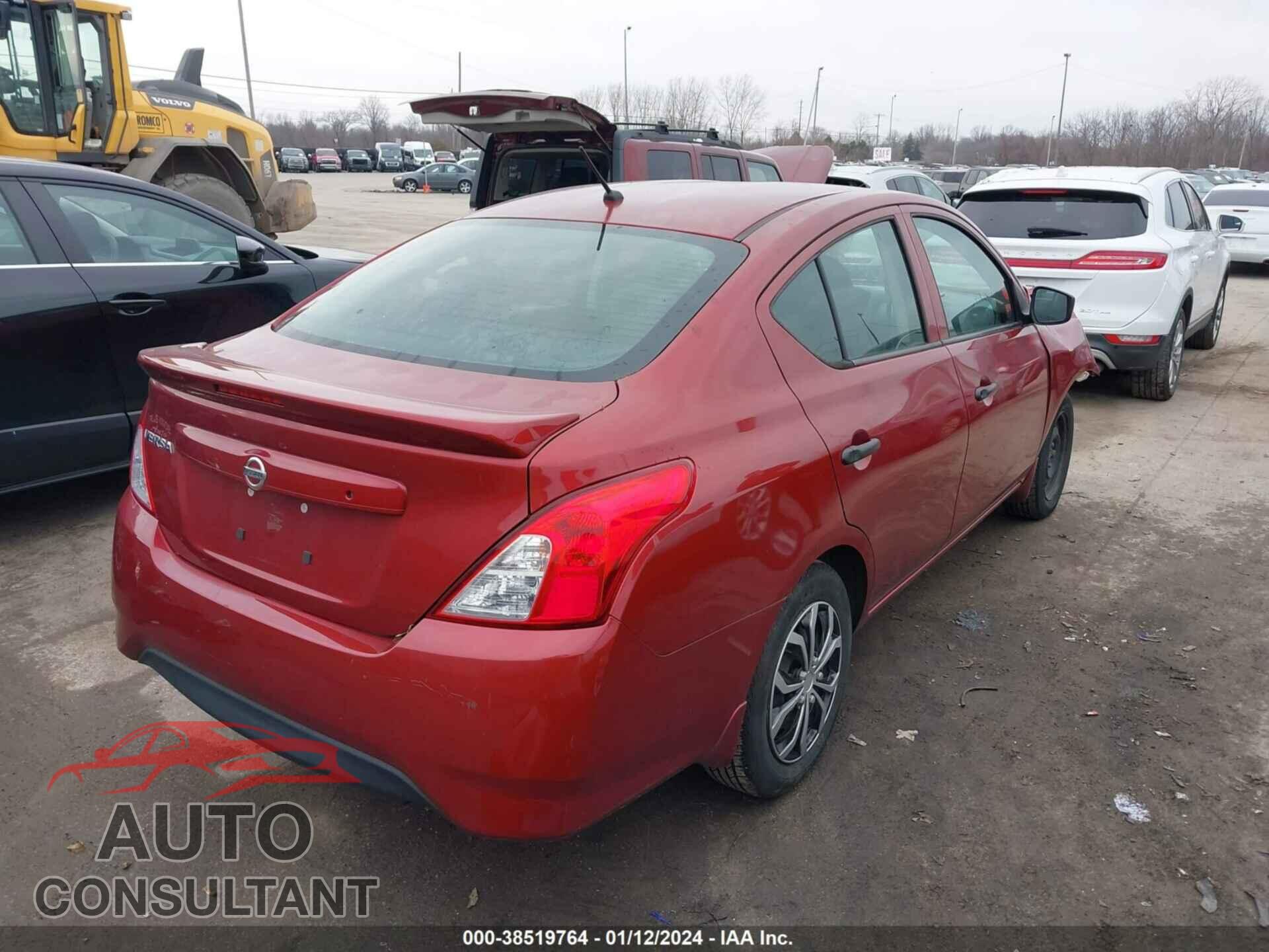 NISSAN VERSA 2017 - 3N1CN7AP9HL869846