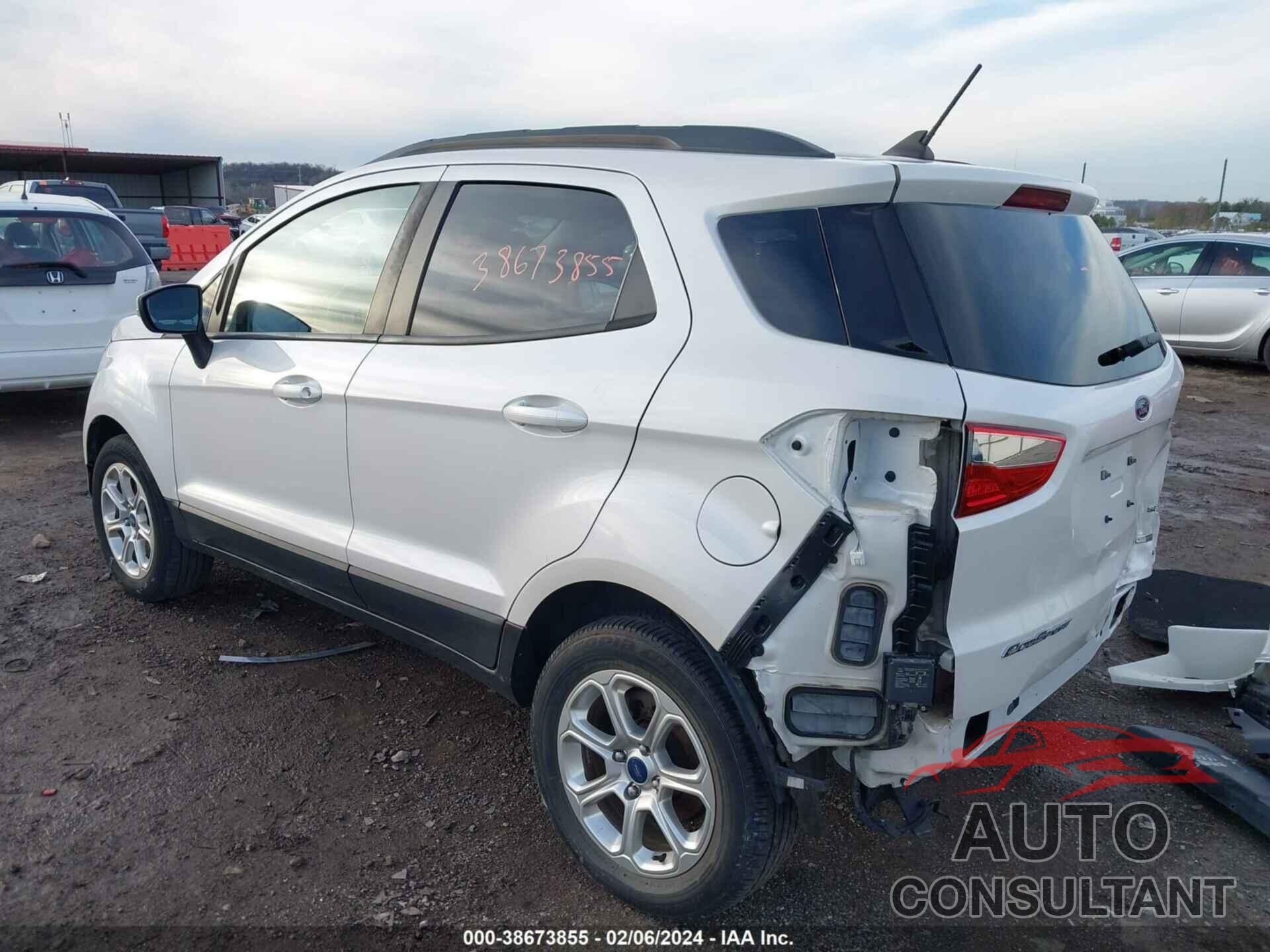 FORD ECOSPORT 2018 - MAJ3P1TE1JC247538