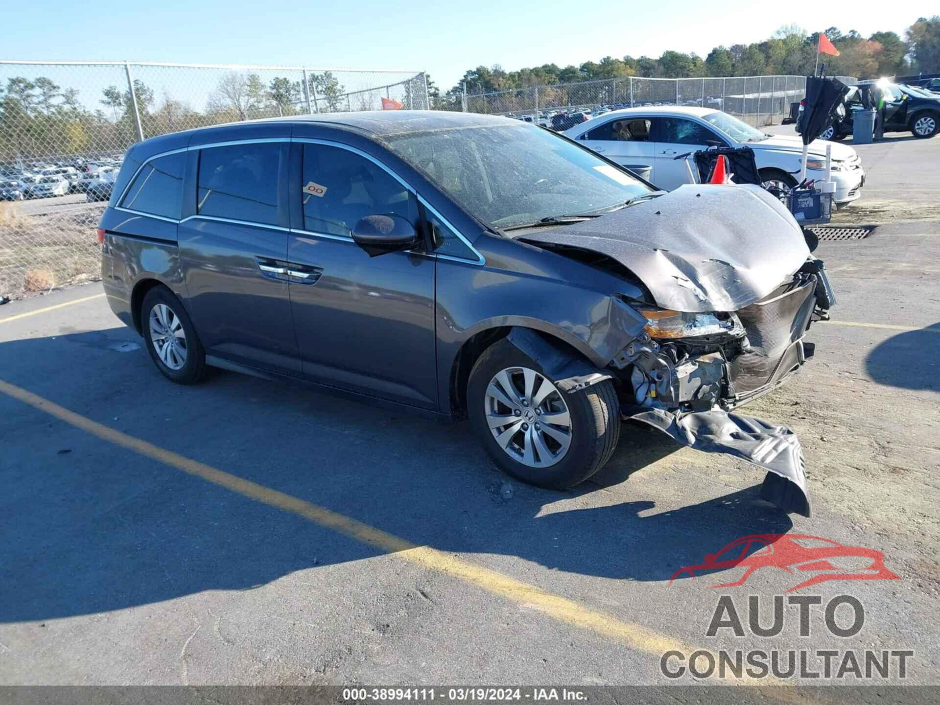 HONDA ODYSSEY 2016 - 5FNRL5H64GB148300