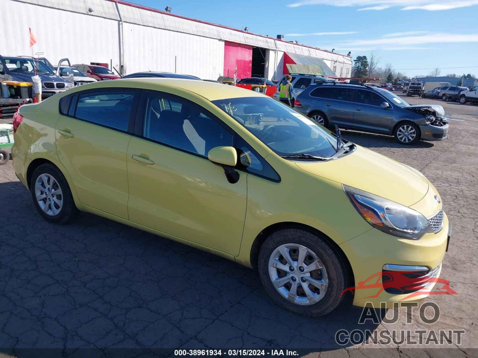 KIA RIO 2016 - KNADM4A31G6699357