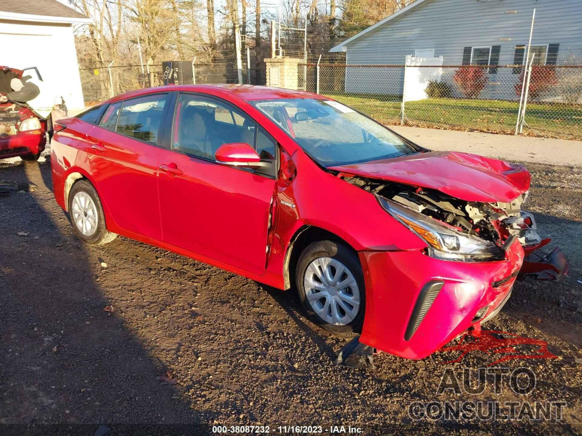 TOYOTA PRIUS 2021 - JTDKAMFU6M3144194