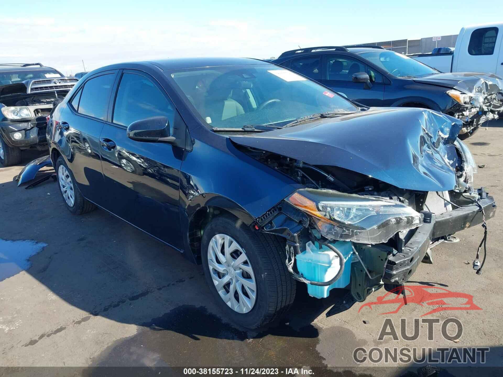 TOYOTA COROLLA 2019 - 5YFBURHE4KP882302