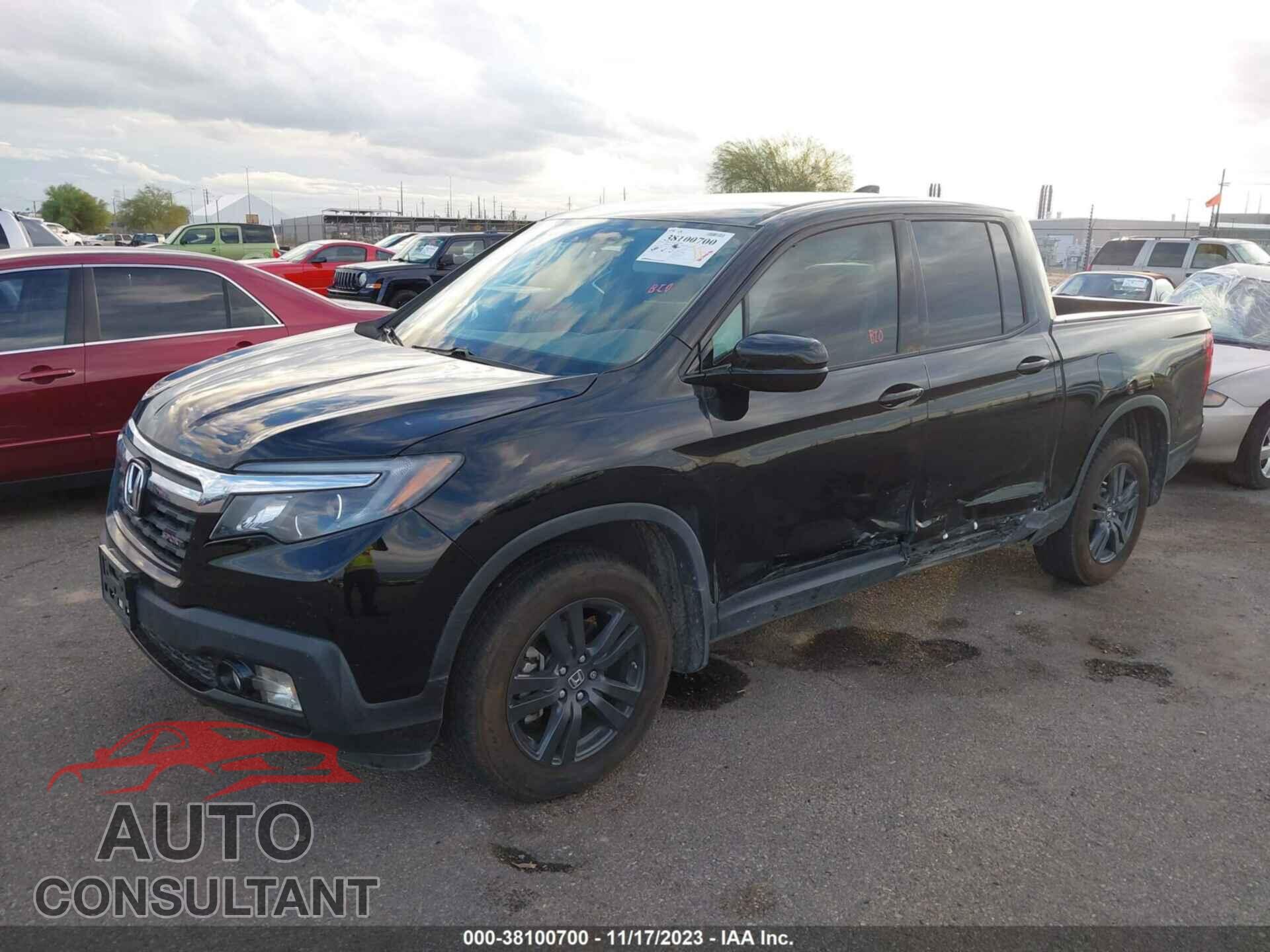 HONDA RIDGELINE 2017 - 5FPYK3F13HB017183