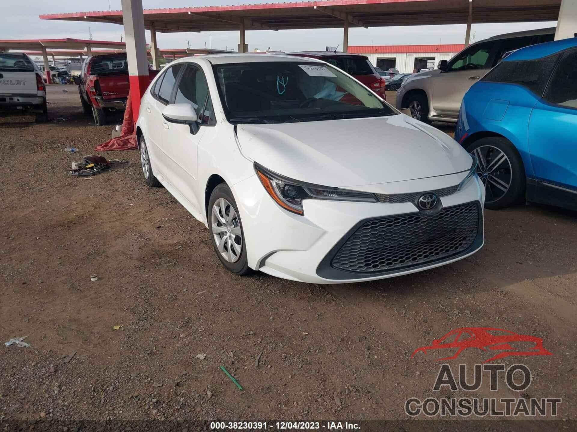 TOYOTA COROLLA 2022 - JTDEPMAE4NJ209147
