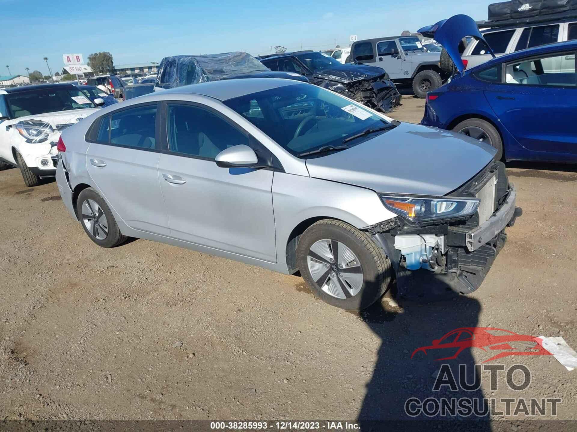 HYUNDAI IONIQ HYBRID 2019 - KMHC65LC1KU117933