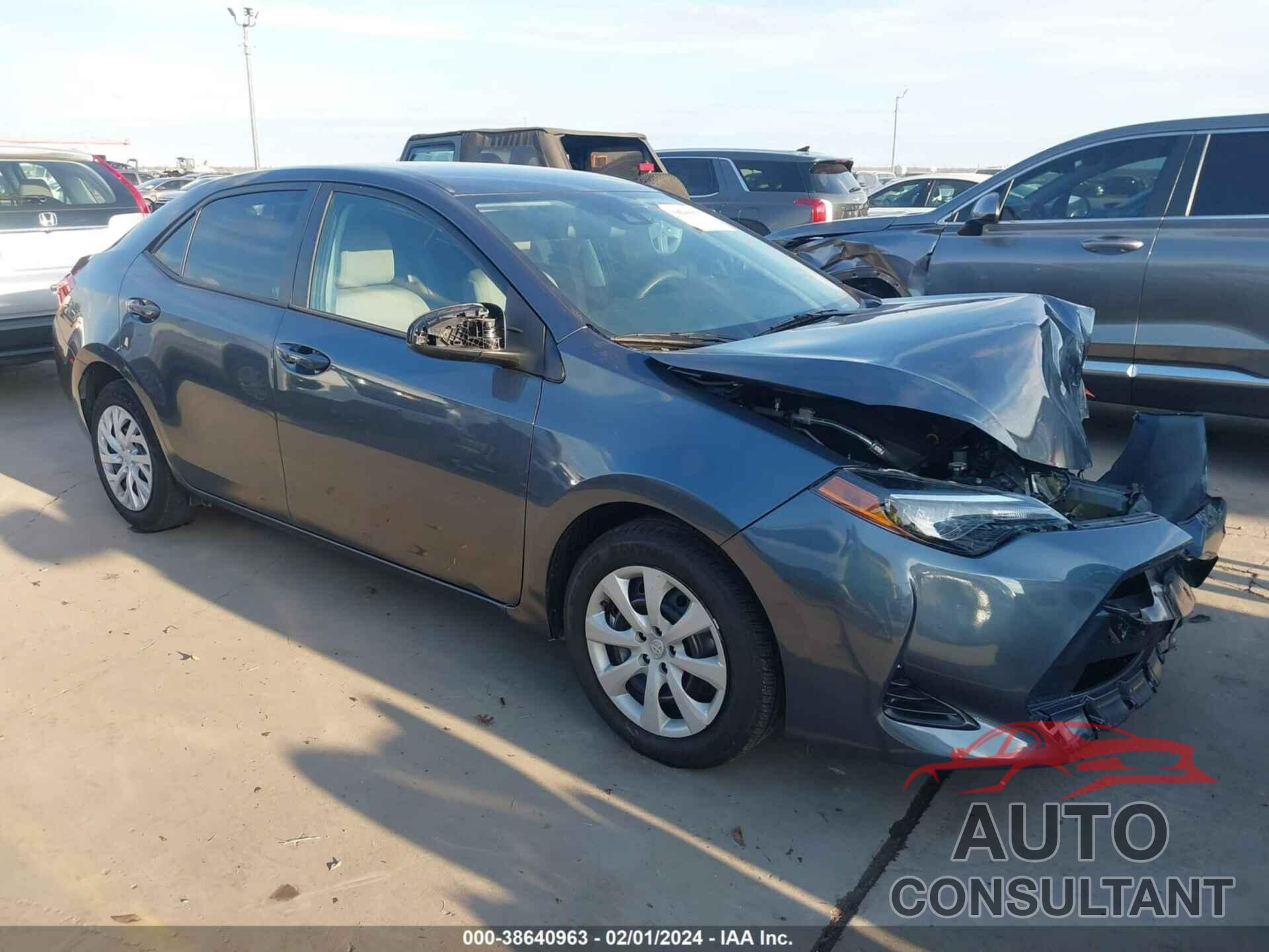 TOYOTA COROLLA 2019 - 5YFBURHE2KP882590