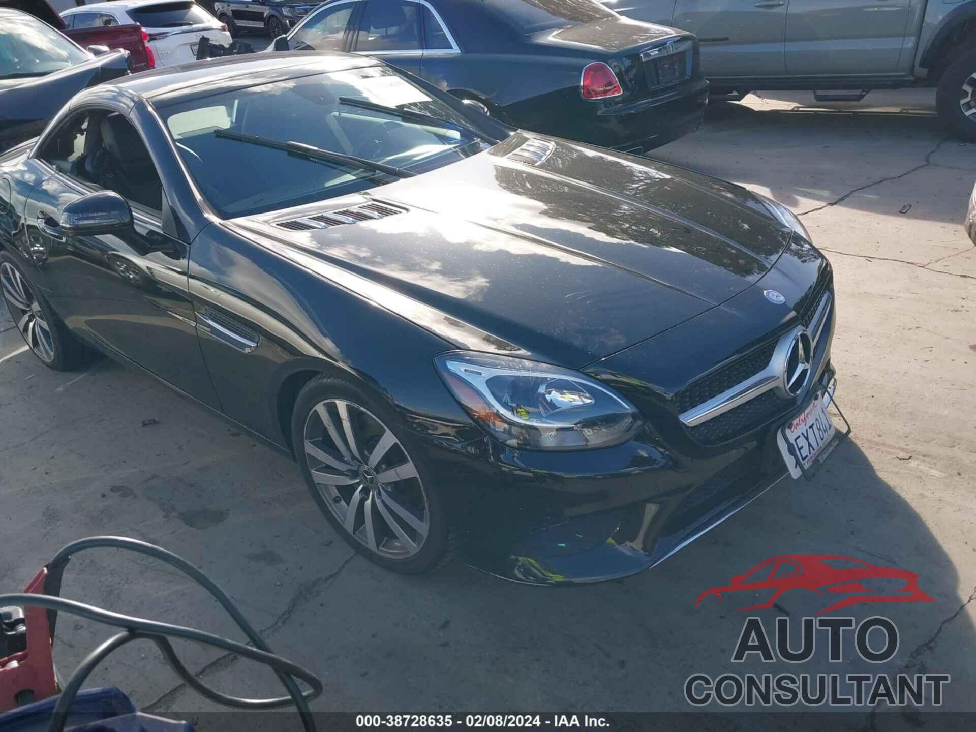 MERCEDES-BENZ SLC 300 2017 - WDDPK3JA4HF139399