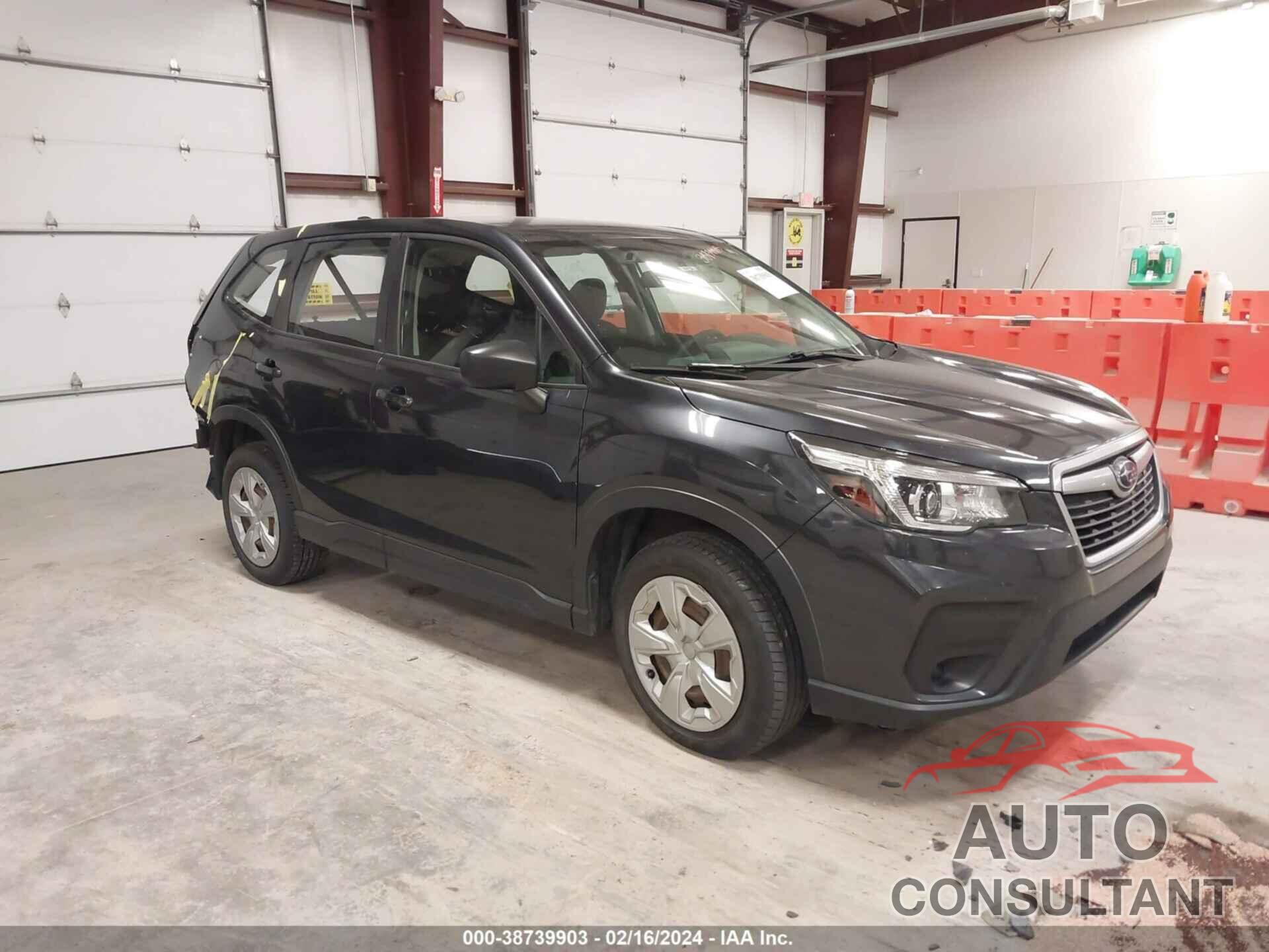 SUBARU FORESTER 2019 - JF2SKAAC9KH463701