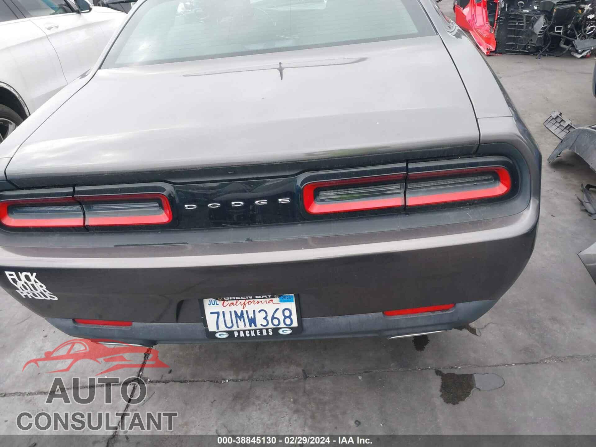 DODGE CHALLENGER 2016 - 2C3CDZAG9GH138535