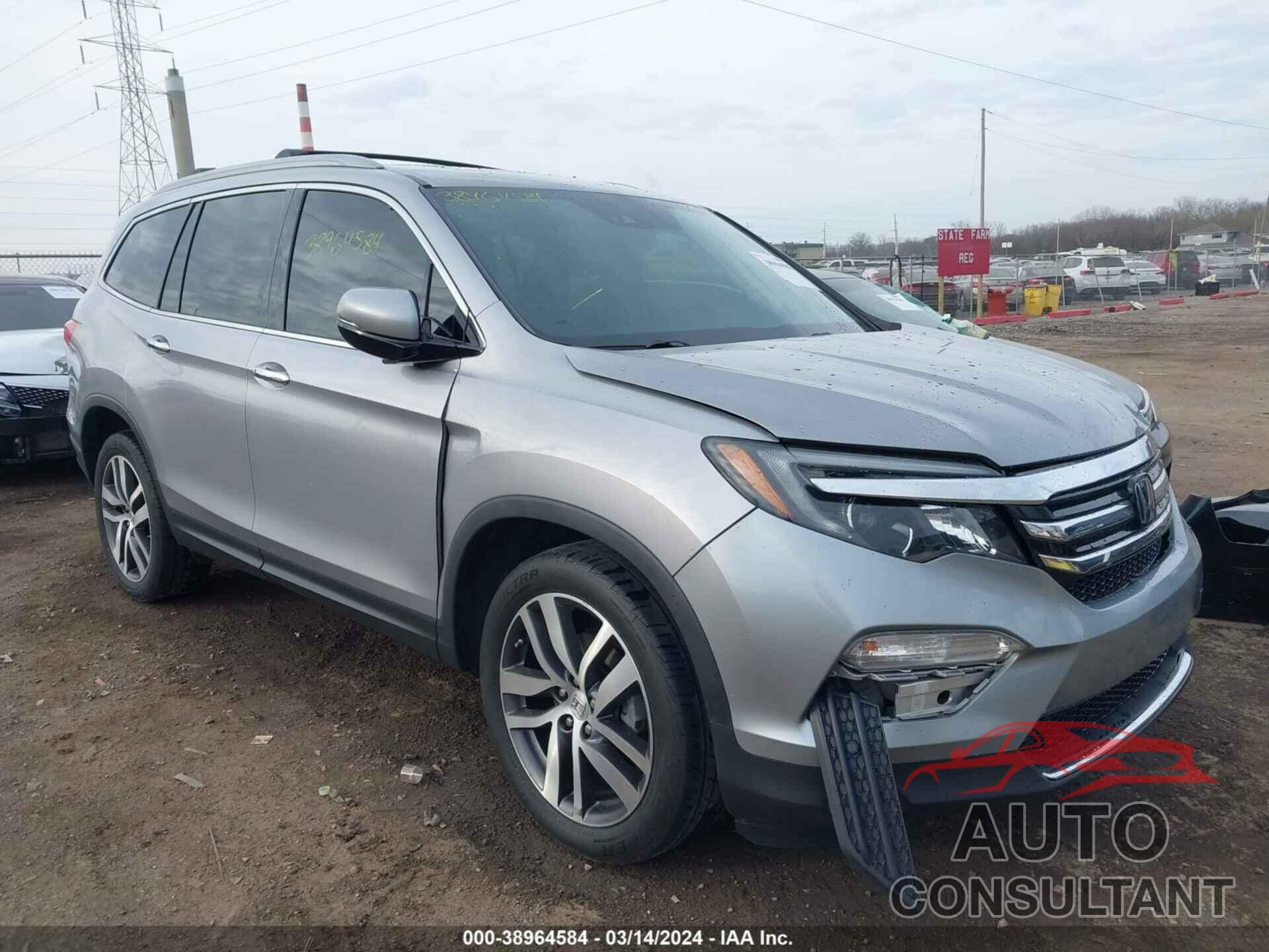 HONDA PILOT 2017 - 5FNYF6H04HB082918